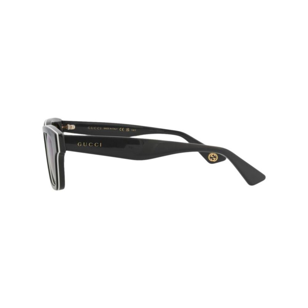 Square-Frame Recycled Acetate Sunglasses - Picture 3 of 5